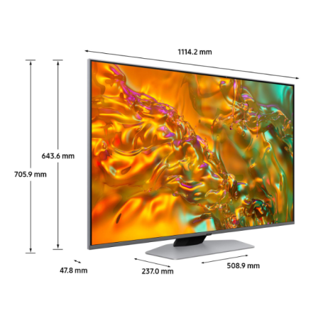 SAMSUNG QE50Q80DATXZT TV QLED 50” 4K SMART TV WIFI DVB-T2/S2 - PROMO