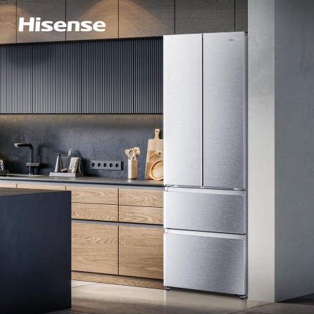 HISENSE RF632N4BCE FRIGORIFERO 4 PORTE 485LT TOTAL NO FROST CLASSE E INOX