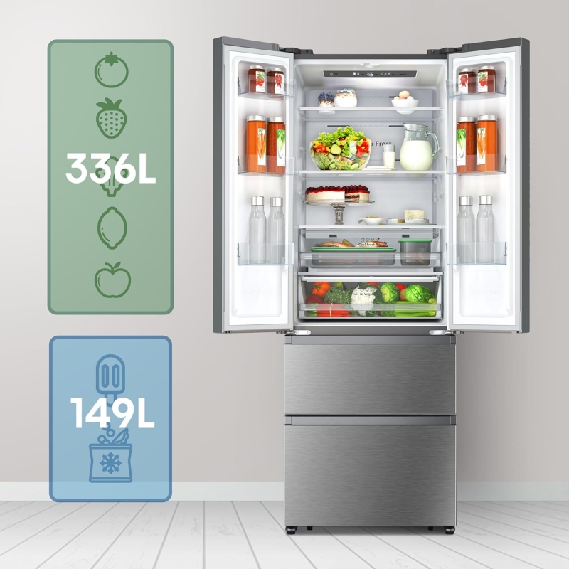 HISENSE RF632N4BCE FRIGORIFERO 4 PORTE 485LT...