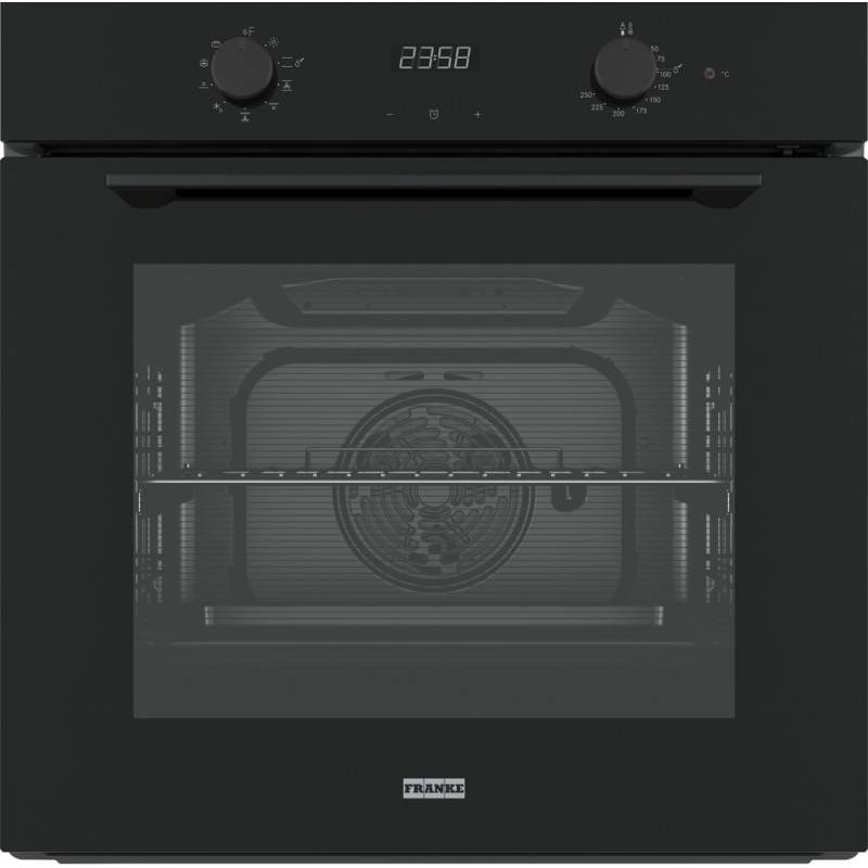 FRANKE FMA 86 H T BK FORNO DA INCASSO ELETTRICO MULTIFUNZIONE 71LT CLASSE A - NERO - 116.0718.940