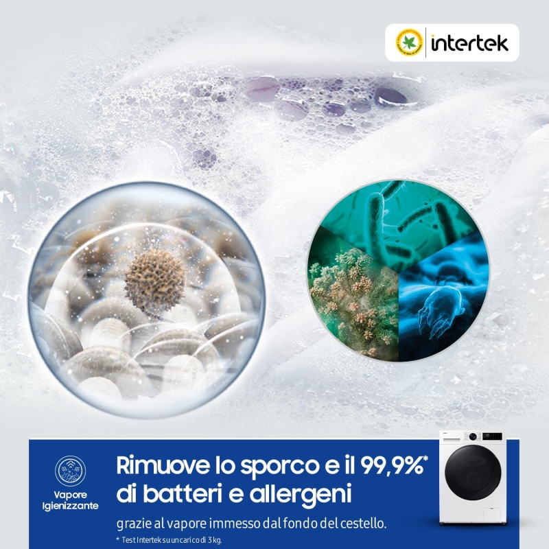 SAMSUNG WD11DG5B15BEET LAVASCIUGA 11/6 KG 1400...