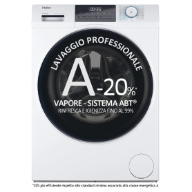 HAIER HW90-BP14929A-S LAVATRICE 9KG 1200 GIRI INVERTER...