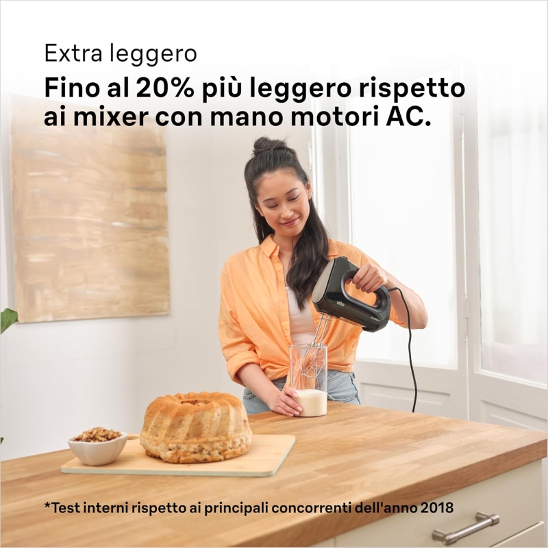 BRAUN HM2110BK SBATTITORE ELETTRICO 5 VELOCITA'...