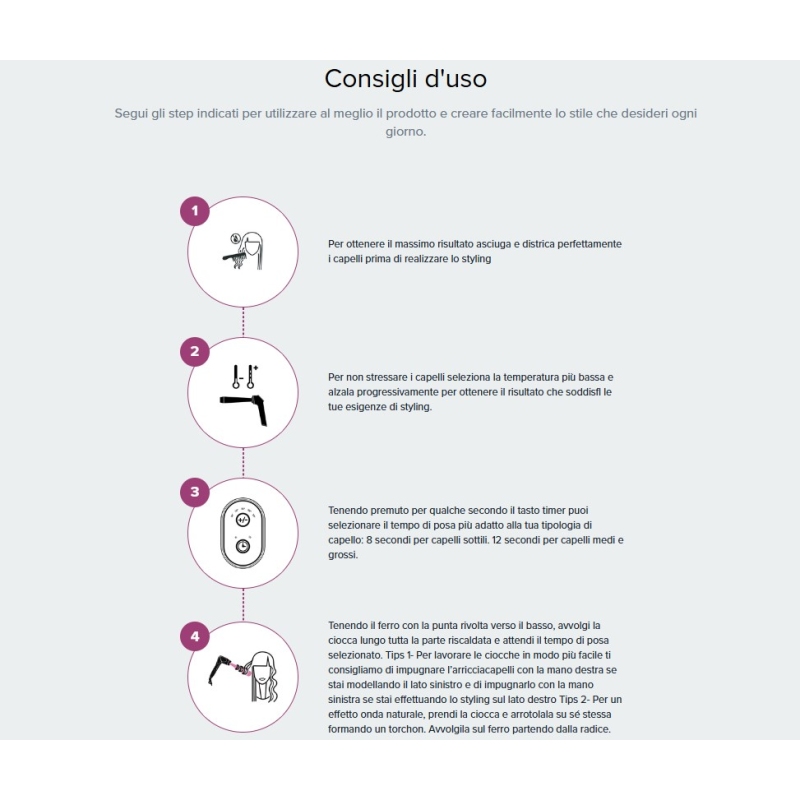 IMETEC ARRICCIACAPELLI GLAM WAVES - 11856IMETEC