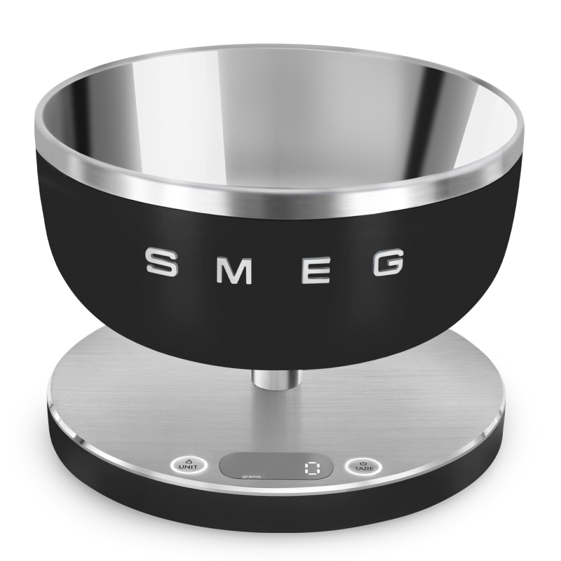 SMEG KSC01BLMWW BILANCIA DA CUCINA DIGITALE E RICARICABILE TRAMITE USB - NERA