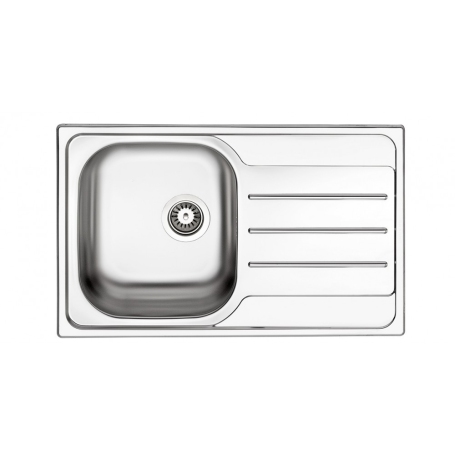 APELL OH791IRPC LAVELLO 1 VASCA CON GOCCIOLATOIO A DESTRA INOX PRELUCIDO