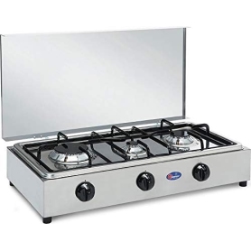 PARKER 300ACCGPMU FORNELLO 3 FUOCHI - INOX