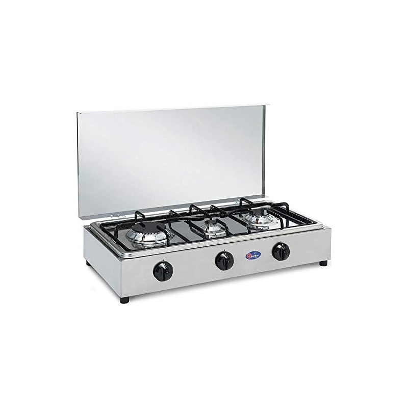 PARKER 300ACCGPMU FORNELLO 3 FUOCHI - INOX