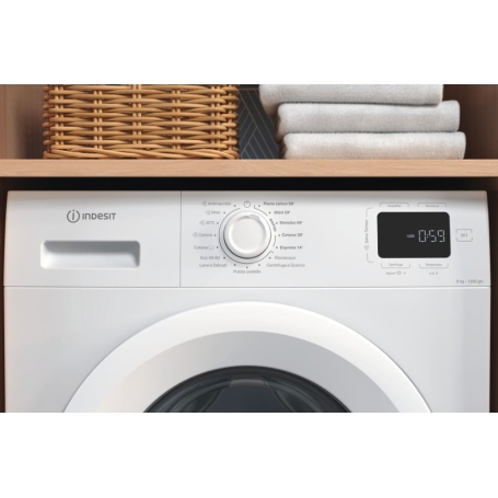 INDESIT IM 962 MY TIME IT LAVATRICE 9KG 1200 GIRI INVERTER CLASSE A - IM962MYTIMEIT