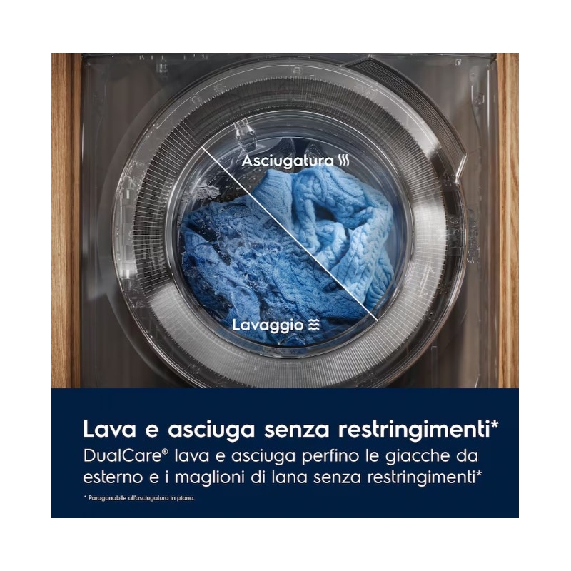 ELECTROLUX EW7W285W LAVASCIUGA 8/5 KG 1400 GIRI...