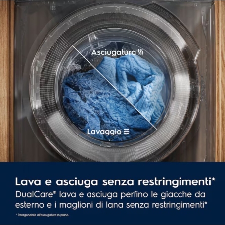 ELECTROLUX EW7W285W LAVASCIUGA 8/5 KG 1400 GIRI CLASSE A/D