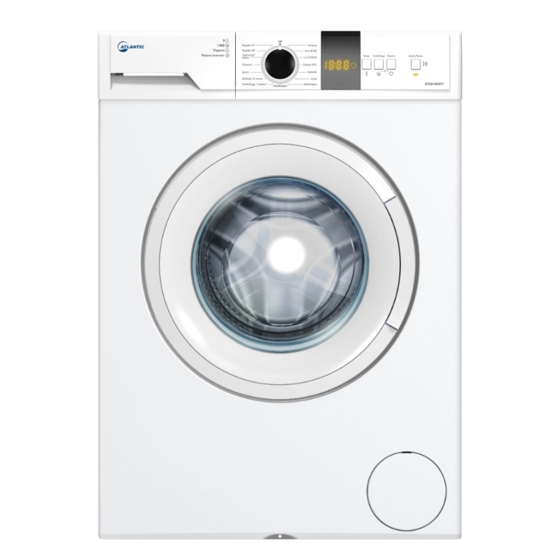 ATLANTIC AT9A1459T1 LAVATRICE 9KG 1400 GIRI VAPORE CLASSE A