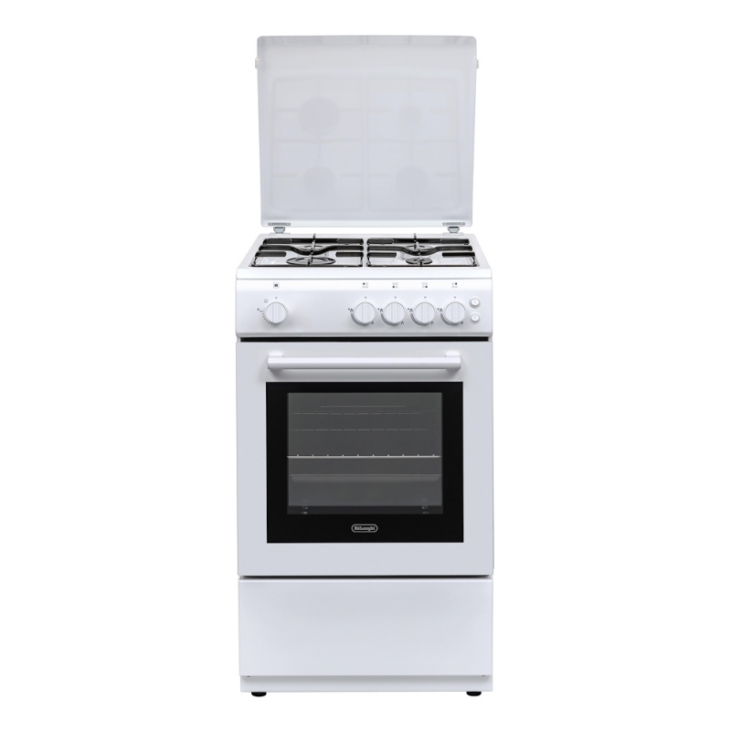 DE LONGHI DL554GW CUCINA 50X50 4 FUOCHI FORNO GAS - BIANCA