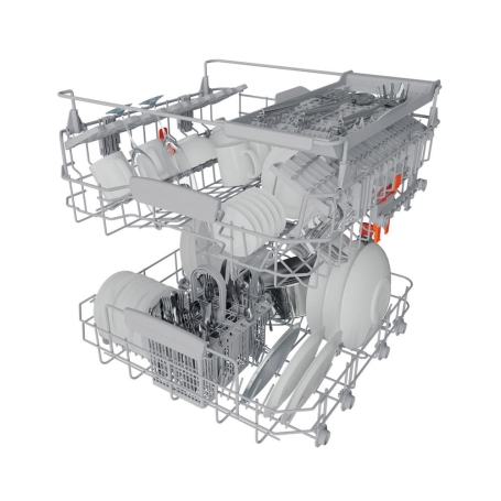 HOTPOINT ARISTON HFC 3C41 CW X LAVASTOVIGLIE LIBERA INSTALLAZIONE 14 COPERTI CLASSE C COLORE INOX - HFC3C41CWX