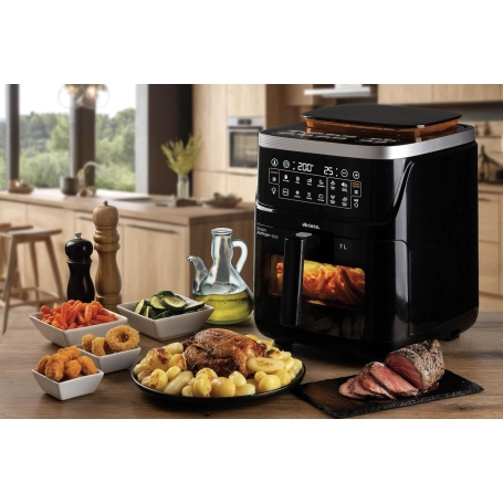 ARIETE 4636 FRIGGITRICE AD ARIA 7LT CON FUNZIONE VAPORE - NERA