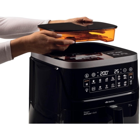 ARIETE 4636 FRIGGITRICE AD ARIA 7LT CON FUNZIONE VAPORE - NERA