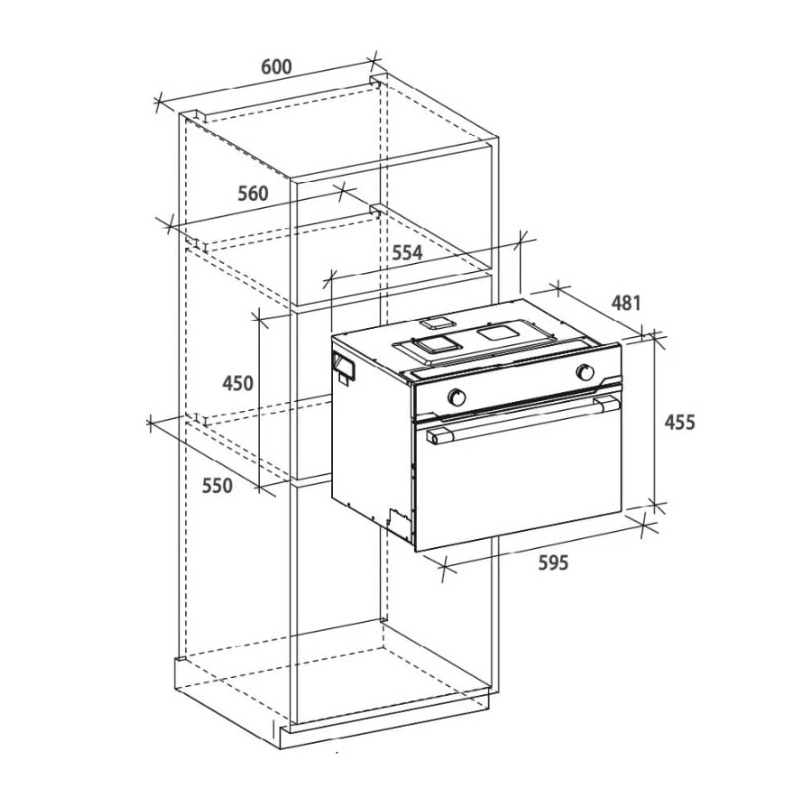 CANDY MIG440VNTX FORNO A MICROONDE DA INCASSO...
