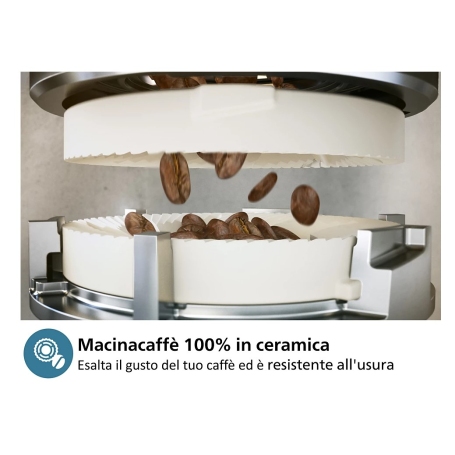 PHILIPS EP2334/10 SERIES 2300 MACCHINA DA CAFFÈ AUTOMATICA CON CHICCHI O CAFFE' MACINATO