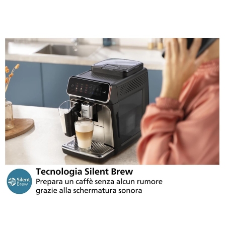 PHILIPS EP2334/10 SERIES 2300 MACCHINA DA CAFFÈ AUTOMATICA CON CHICCHI O CAFFE' MACINATO