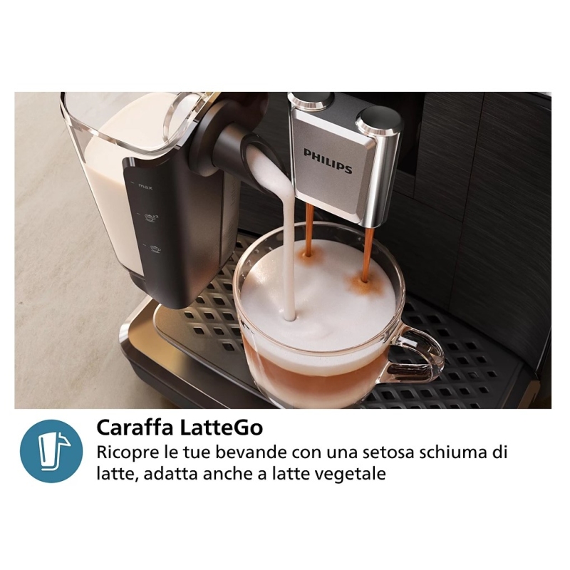 PHILIPS EP2334/10 SERIES 2300 MACCHINA DA CAFFÈ...