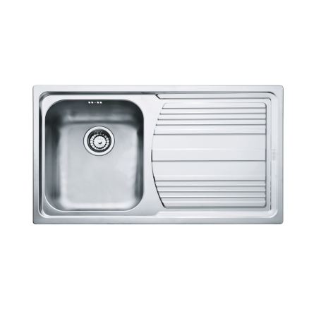 FRANKE LLX611DX LAVELLO UNA VASCA GOCCIOLATOIO A DESTRA ACCIAIO INOX - 101.0085.775
