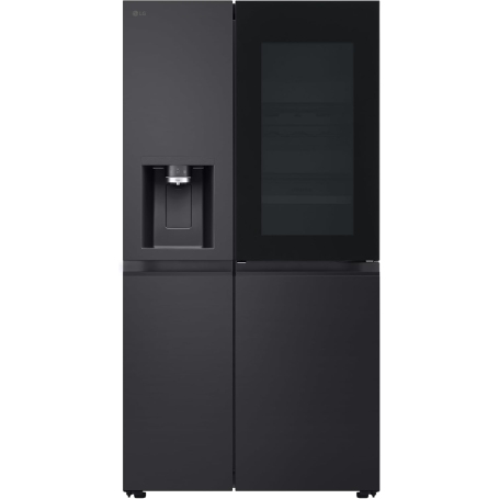 LG GSXE91EVAD FRIGORIFERO SIDE BY SIDE INSTAVIEW 628LT NO FROST WIFI CLASSE D COLORE NERO