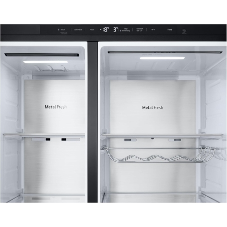 LG GSXE91EVAD FRIGORIFERO SIDE BY SIDE INSTAVIEW 628LT NO FROST WIFI CLASSE D COLORE NERO