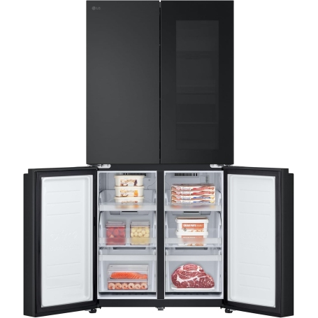 LG GMV860EPDE FRIGORIFERO 4 PORTE 530LT INSTAVIEW WIFI TOTAL NO FROST CLASSE E NERO
