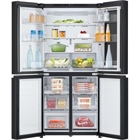 LG GMV860EPDE FRIGORIFERO 4 PORTE 530LT INSTAVIEW WIFI TOTAL NO FROST CLASSE E NERO
