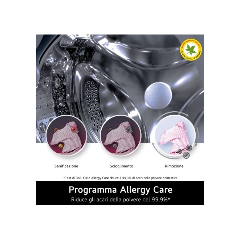 LG F4NX1008NWK LAVATRICE 8KG 1400 GIRI WIFI...