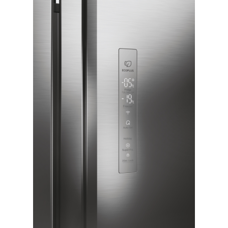 HAIER HSW79F18ANMM FRIGORIFERO SIDE BY SIDE 611LT NO FROST CLASSE A INOX