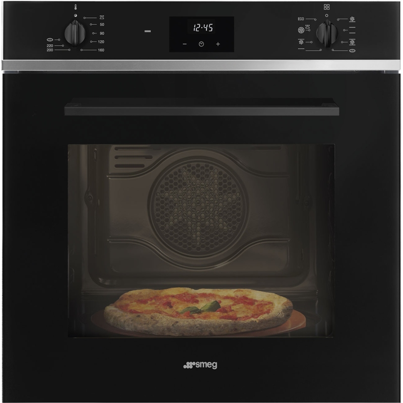 SMEG SF6400PZB FORNO DA INCASSO ELETTRICO TERMOVENTILATO 65LT 8 FUNZIONI COLORE NERO CLASSE A
