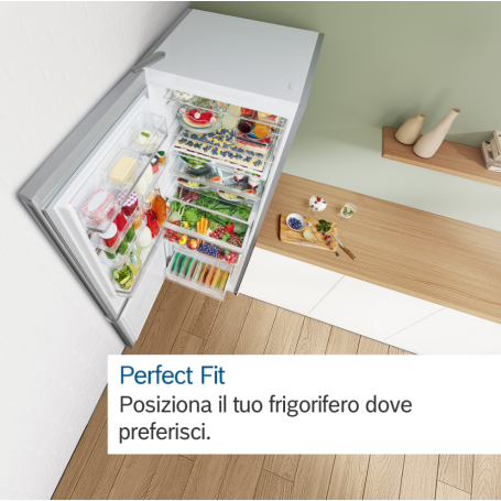BOSCH KGN493LDC FRIGORIFERO COMBINATO LIBERA INSTALLAZIONE 438LT NO FROST CLASSE D COLORE INOX - PROMO