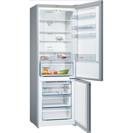 BOSCH KGN493LDC FRIGORIFERO COMBINATO LIBERA INSTALLAZIONE 438LT NO FROST CLASSE D COLORE INOX - PROMO