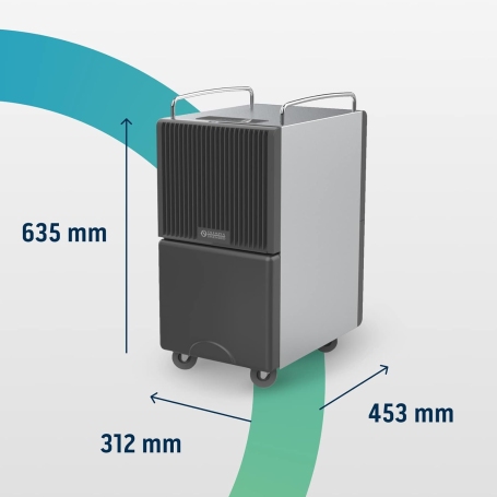 OLIMPIA SPLENDID SECCOPROF 30 P DEUMIDIFICATORE PROFESSIONALE 30LT/24H CAPACITA' TANICA 8LT - 02106