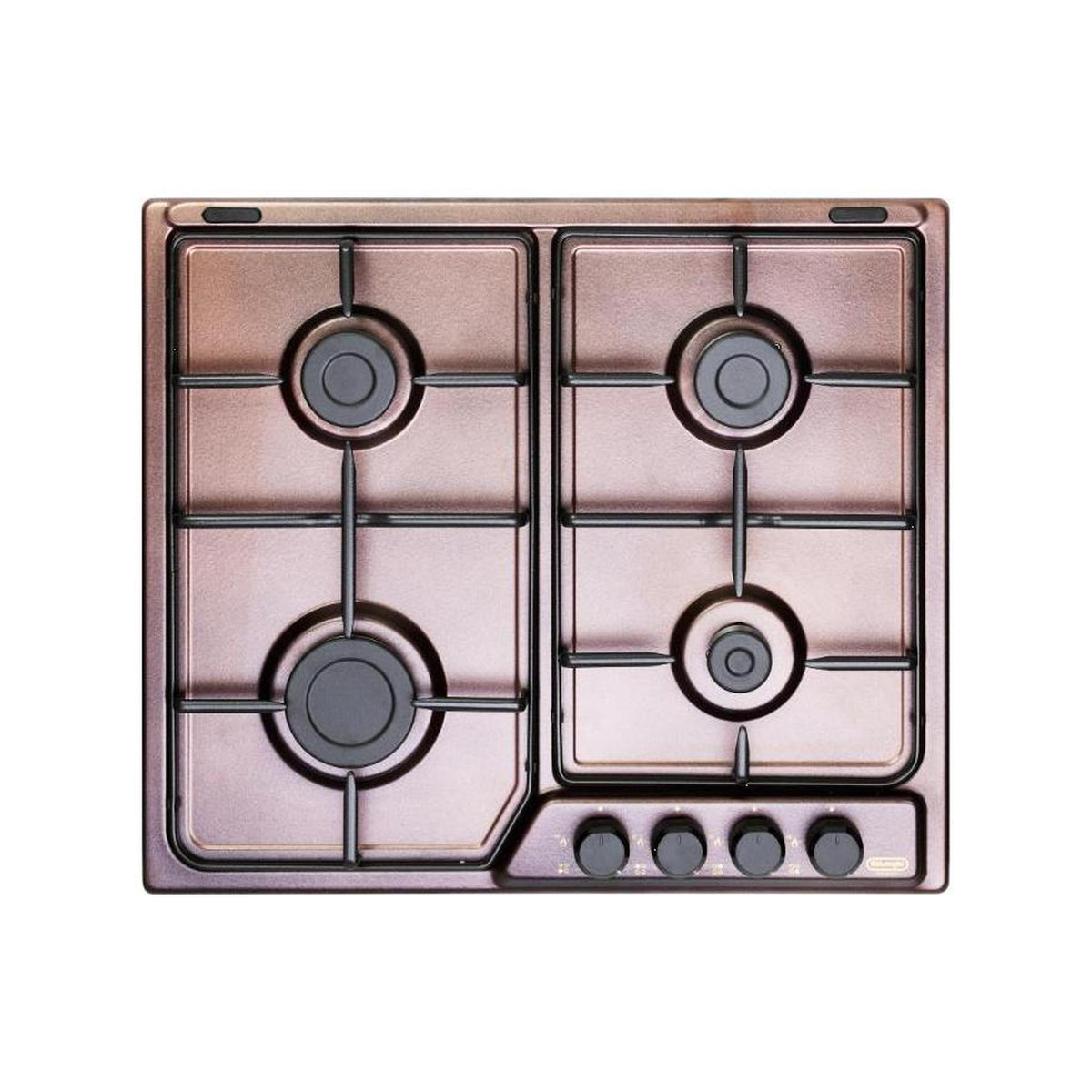 DE LONGHI FRO46ASV PIANO COTTURA DA INCASSO 60 CM 4 FUOCHI A GAS RAMATO - PROMO