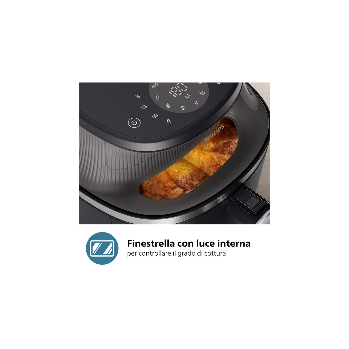 PHILIPS AIRFRYER SERIE 3000 FRIGGITRICE AD ARIA 6.2LT - NA332/00