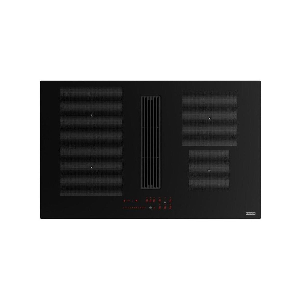 FRANKE FMA 8381R HI PIANO COTTURA A INDUZIONE CON CAPPA INTEGRATA 83CM 4 ZONE COTTURA IN VETRO NERO - 340.0705.337