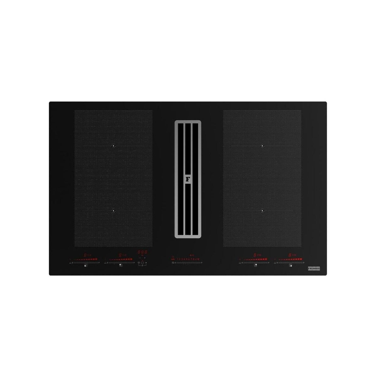 FRANKE FMA 8391 HI PIANO COTTURA A INDUZIONE CON CAPPA INTEGRATA 83CM 4 ZONE COTTURA IN VETRO NERO - 340.0705.227