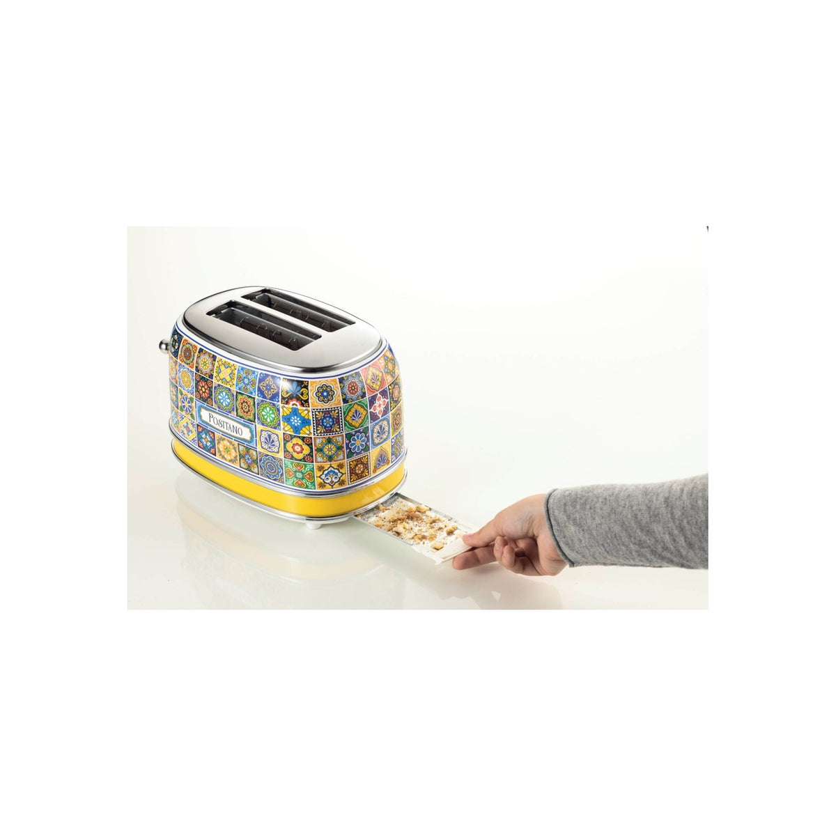 ARIETE 155 TOSTAPANE POSITANO 2 FETTE CON PINZE