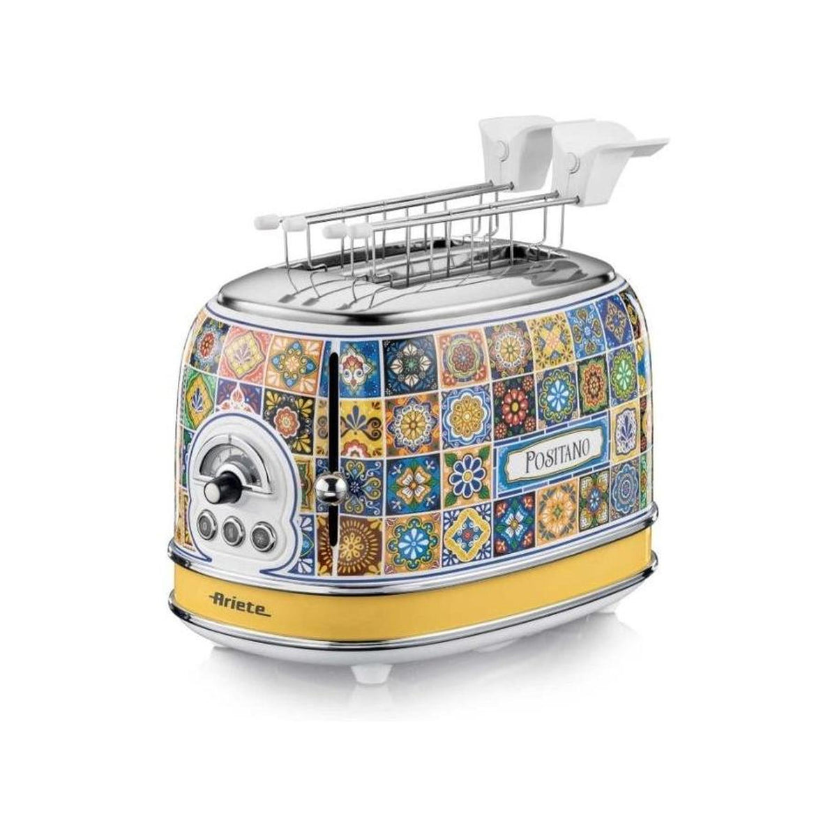 ARIETE 155 TOSTAPANE POSITANO 2 FETTE CON PINZE