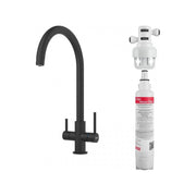 FRANKE 160.0702.681 MISCELATORE CON ACQUA FILTRATA - NERO MATT
