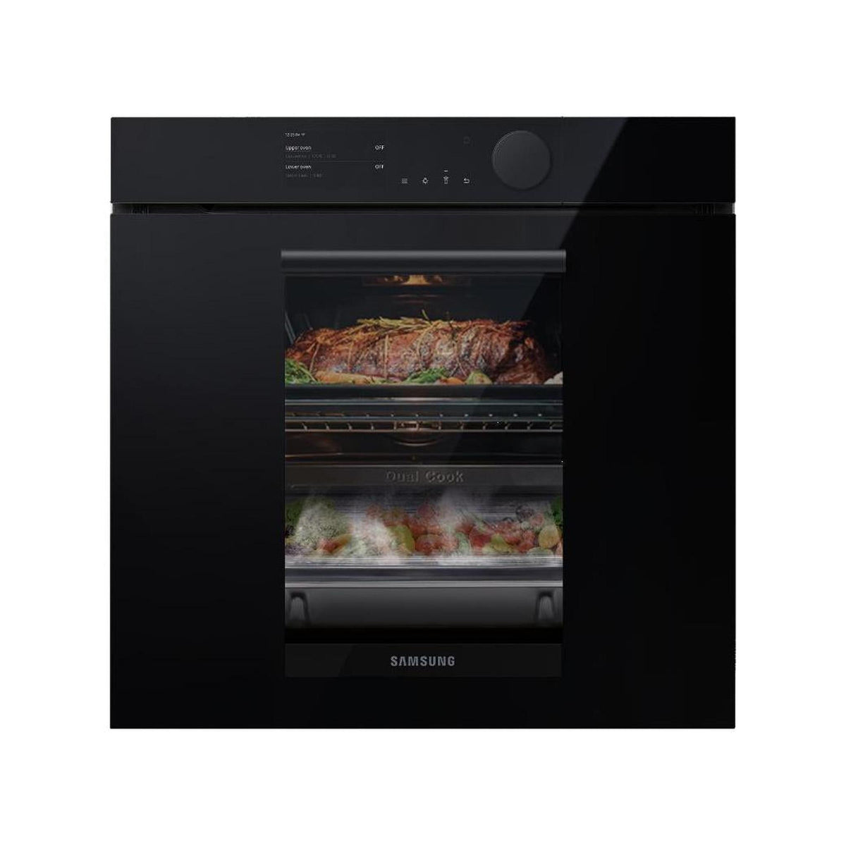 SAMSUNG NV75T8549RK FORNO ELETTRICO DA INCASSO DUAL COOK 75LT WIFI CLASSE A+ NERO