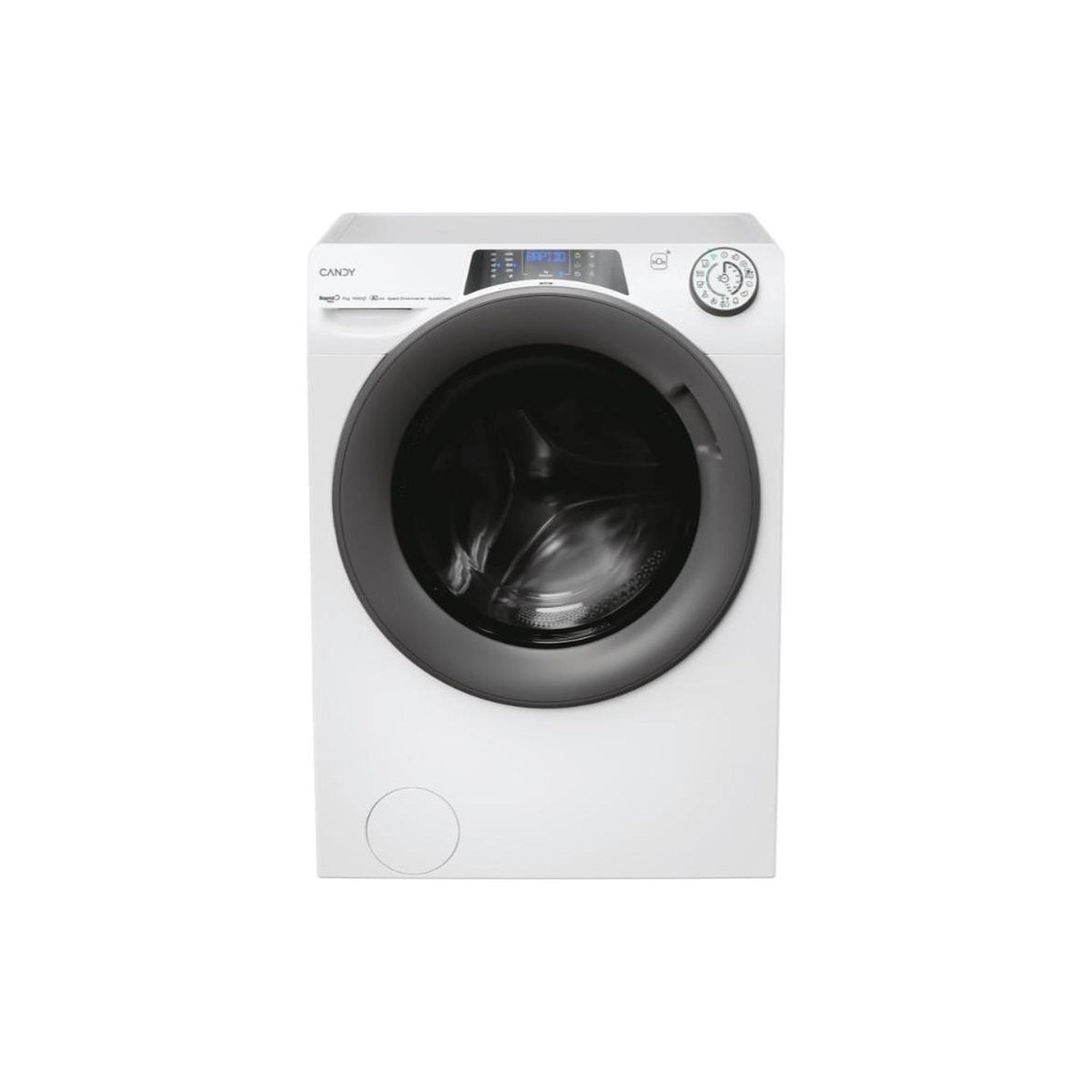 CANDY RAPIDO' PRO RP 496BWMR9/1-S LAVATRICE 9KG 1400 GIRI 16 PROGRAMMI WIFI CLASSE A - RP496BWMR9/1-S