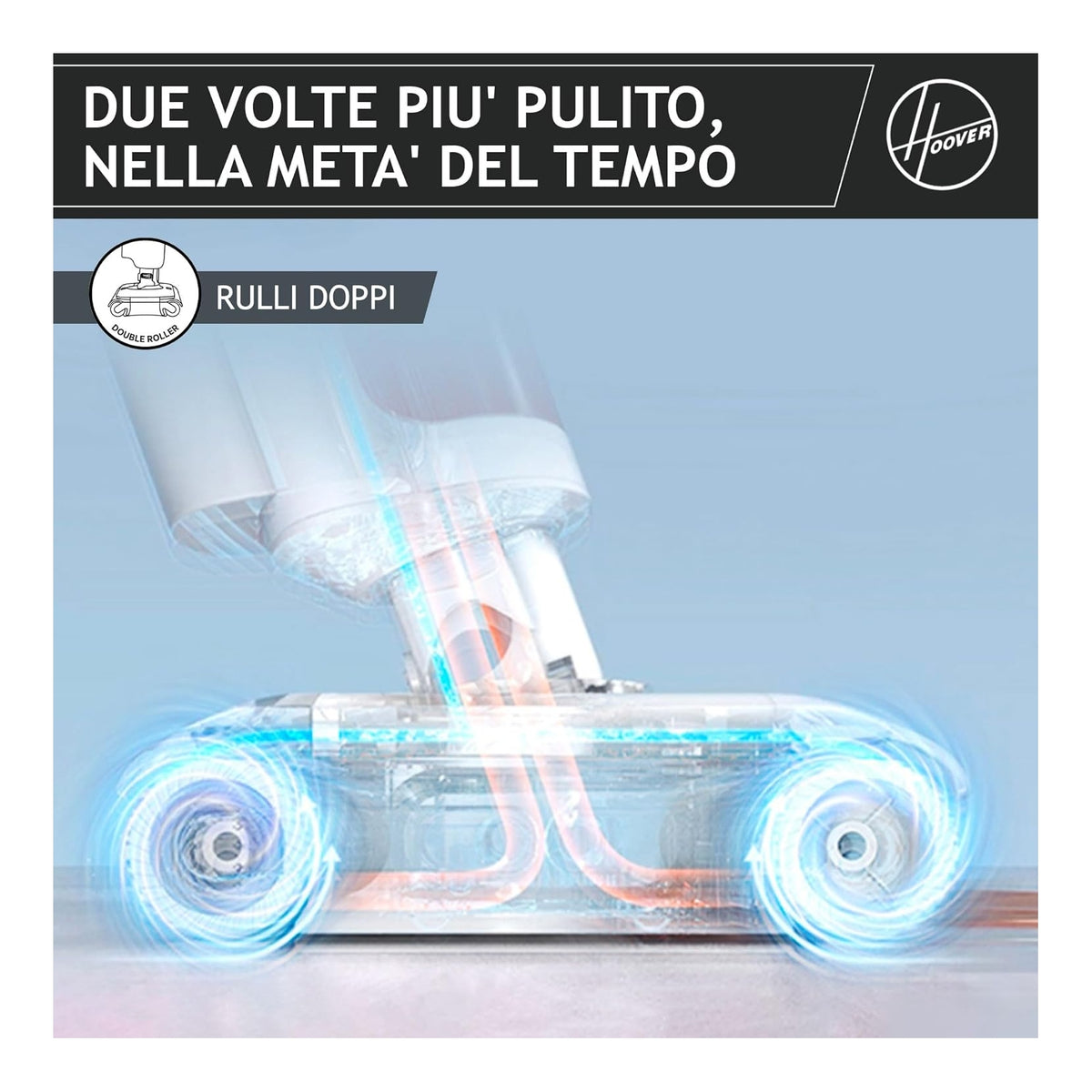 HOOVER HW500 LAVAPAVIMENTI RICARICABILE