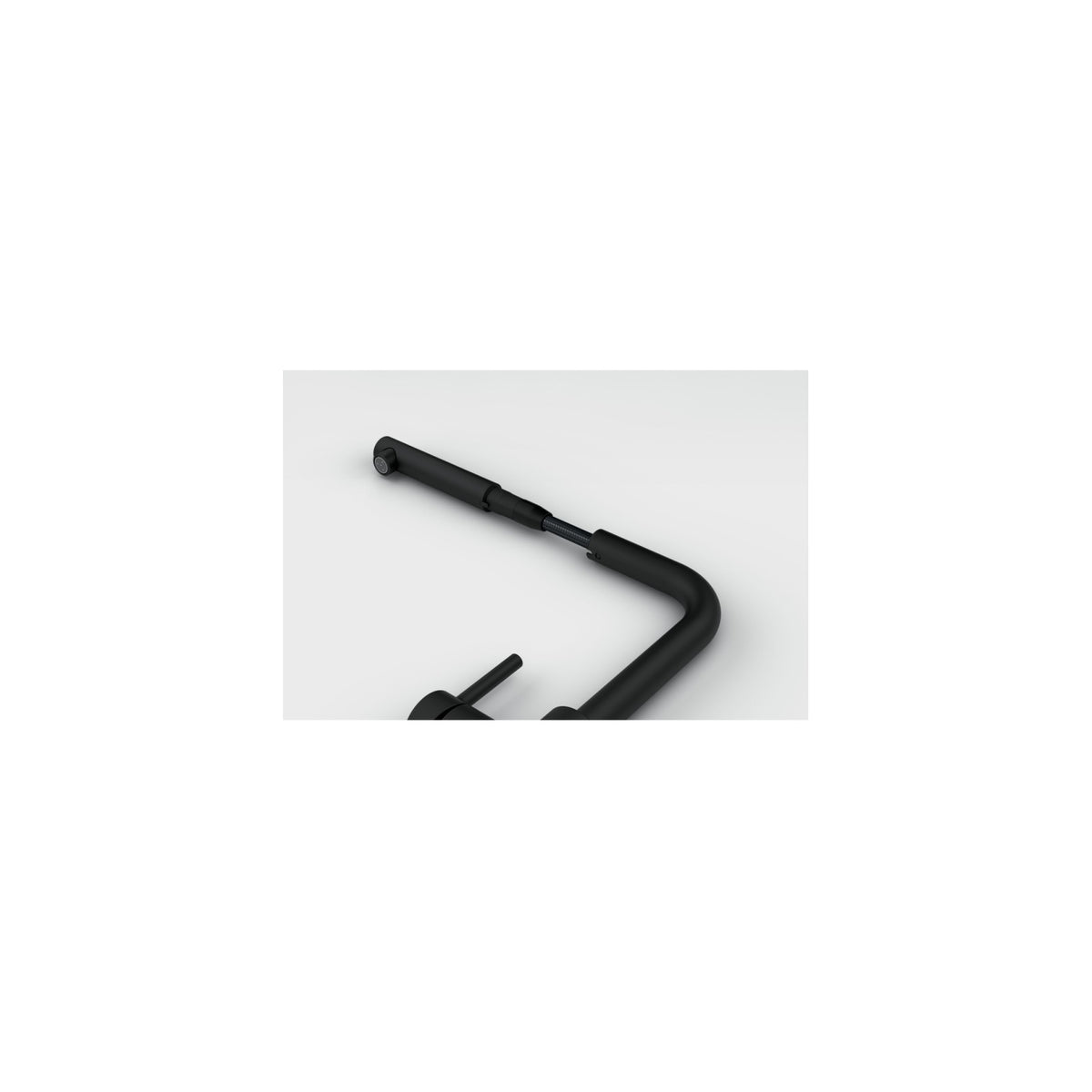 FRANKE 115.0712.435 MISCELATORE CON DOCCETTA ESTRAIBILE - NERO MATT