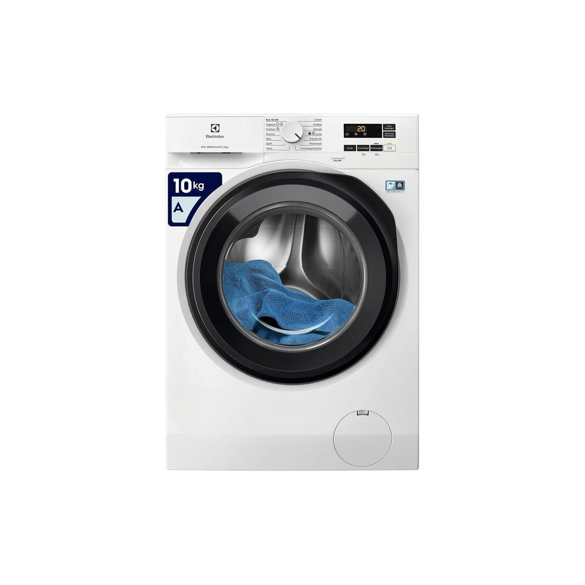 ELECTROLUX EW6F110G LAVATRICE 10KG 1400 GIRI MOTORE INVERTER CLASSE A