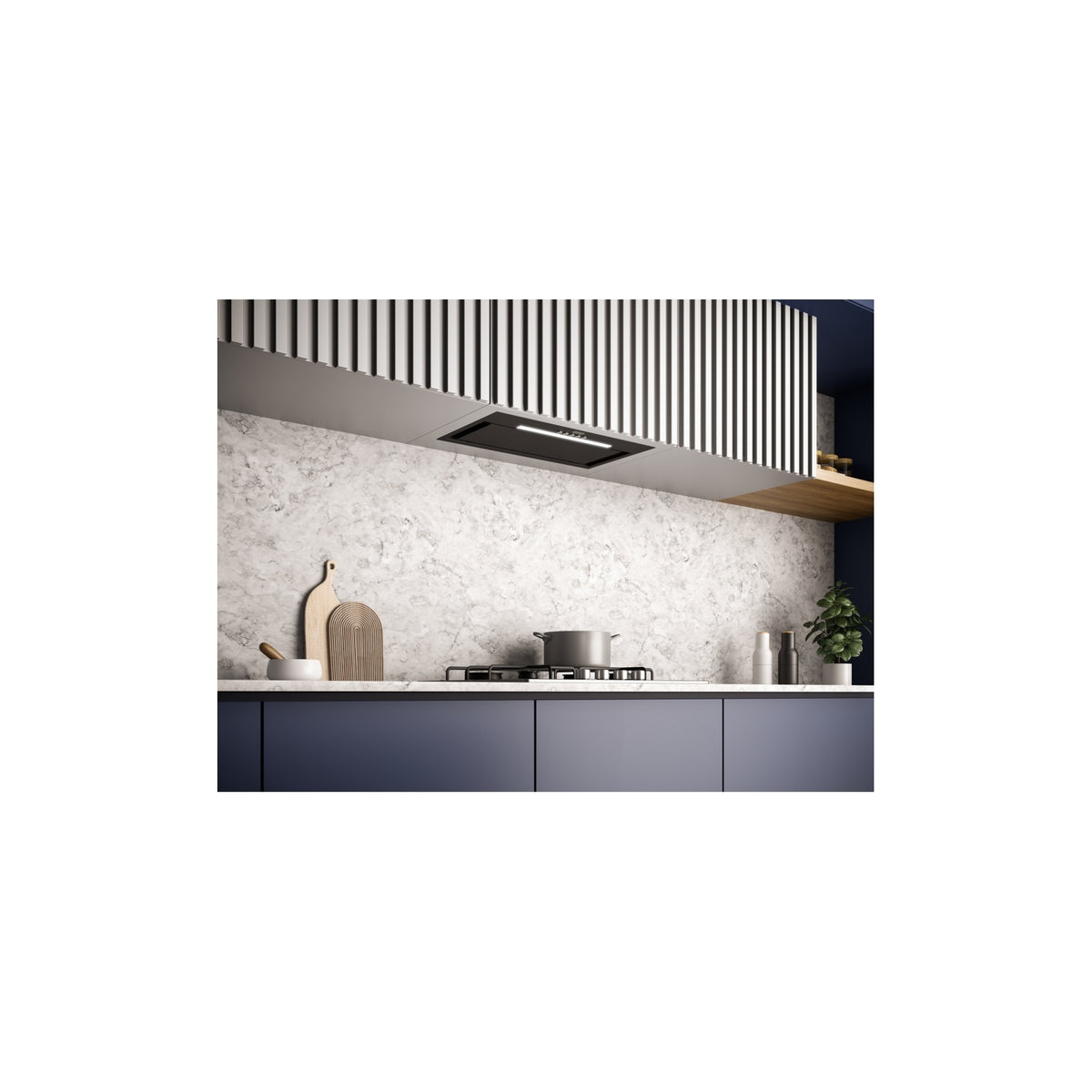 FRANKE FBFE BK MATT A52 CAPPA DA INCASSO 52CM NERO MATT - 305.0665.364