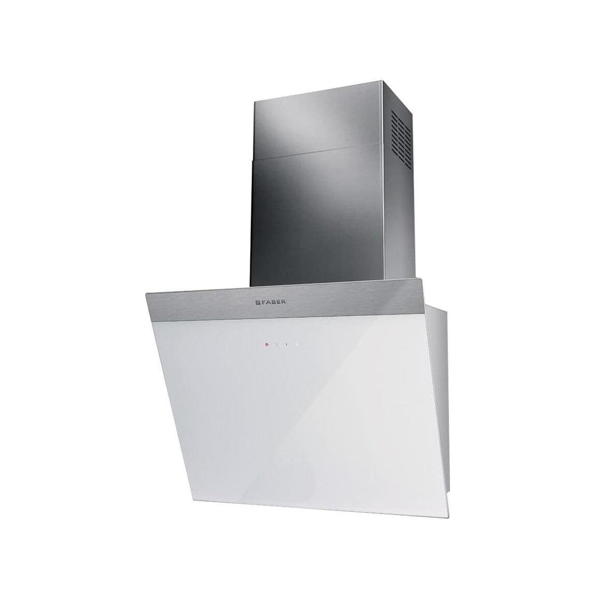 FABER DAISY + WH A55/2 330.0612.375 CAPPA A PARETE 55CM CLASSE A+ BIANCA E INOX