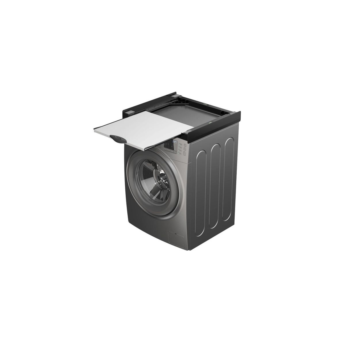 MELICONI TORRE DARK KIT DI SOVRAPPOSIZIONE UNIVERSALE PER LAVATRICE E ASCIUGATRICE COLORE NERO - 656128